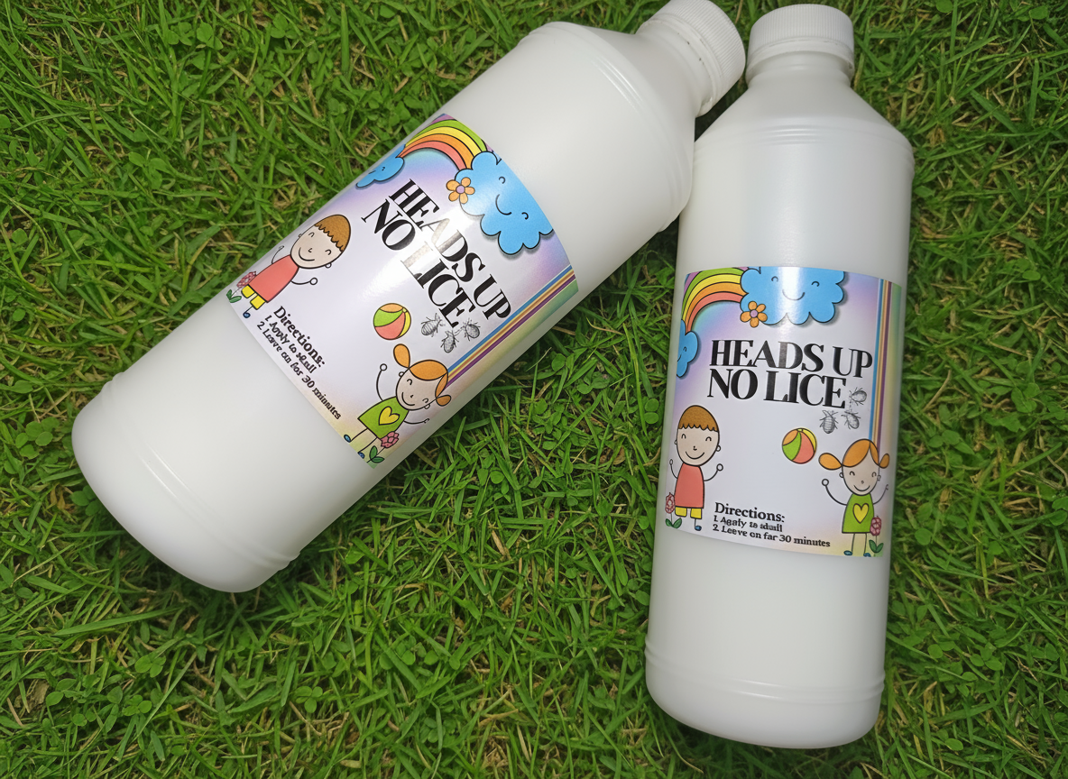 Heads up no lice shampoo for all hair types - 500ml value bottle