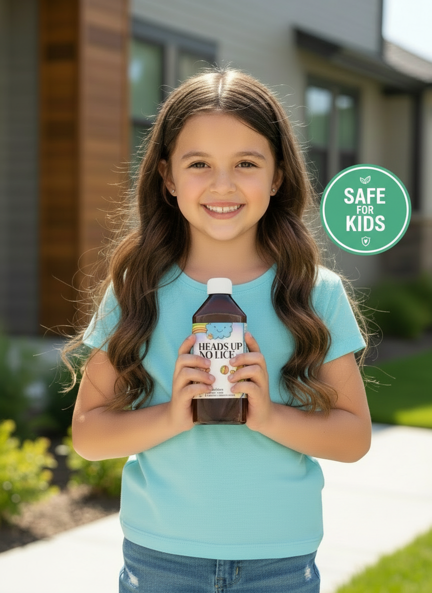Heads up no lice shampoo for all hair types - 200ml