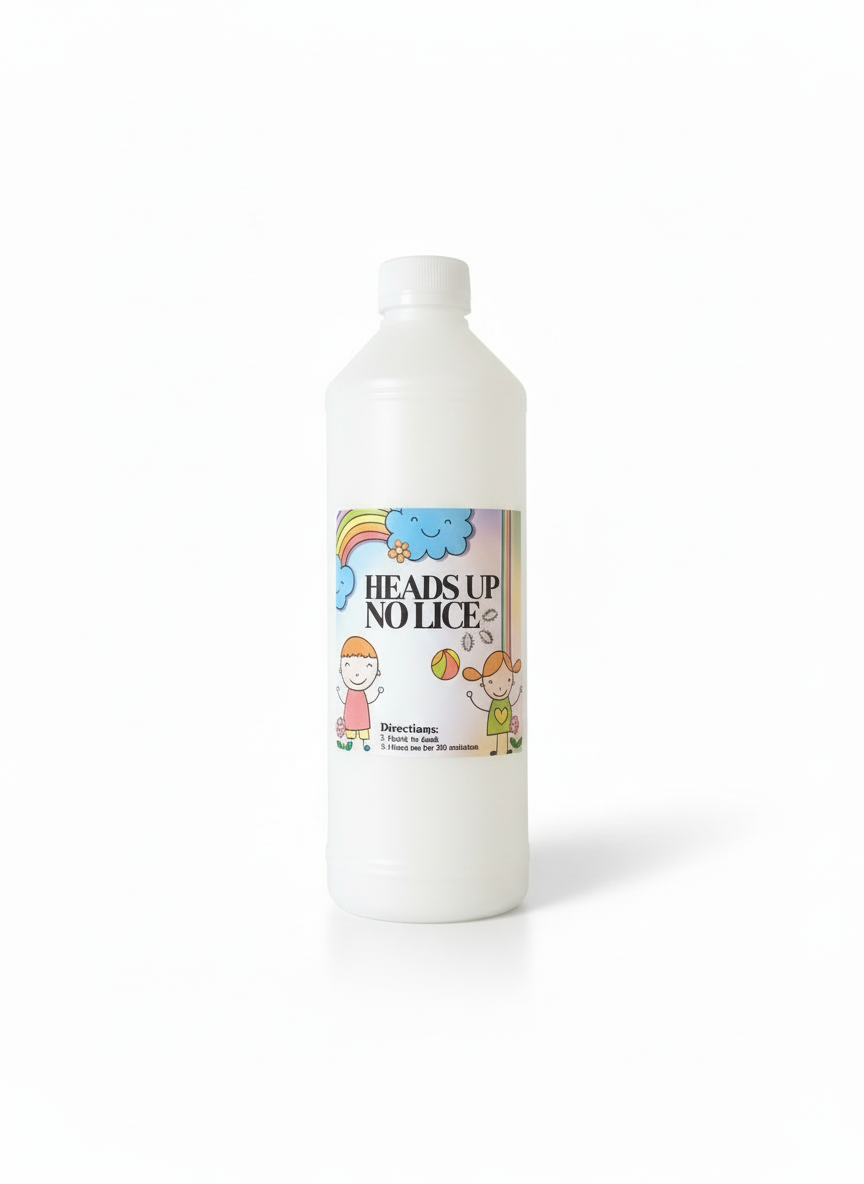 Heads up no lice shampoo for all hair types - 500ml value bottle