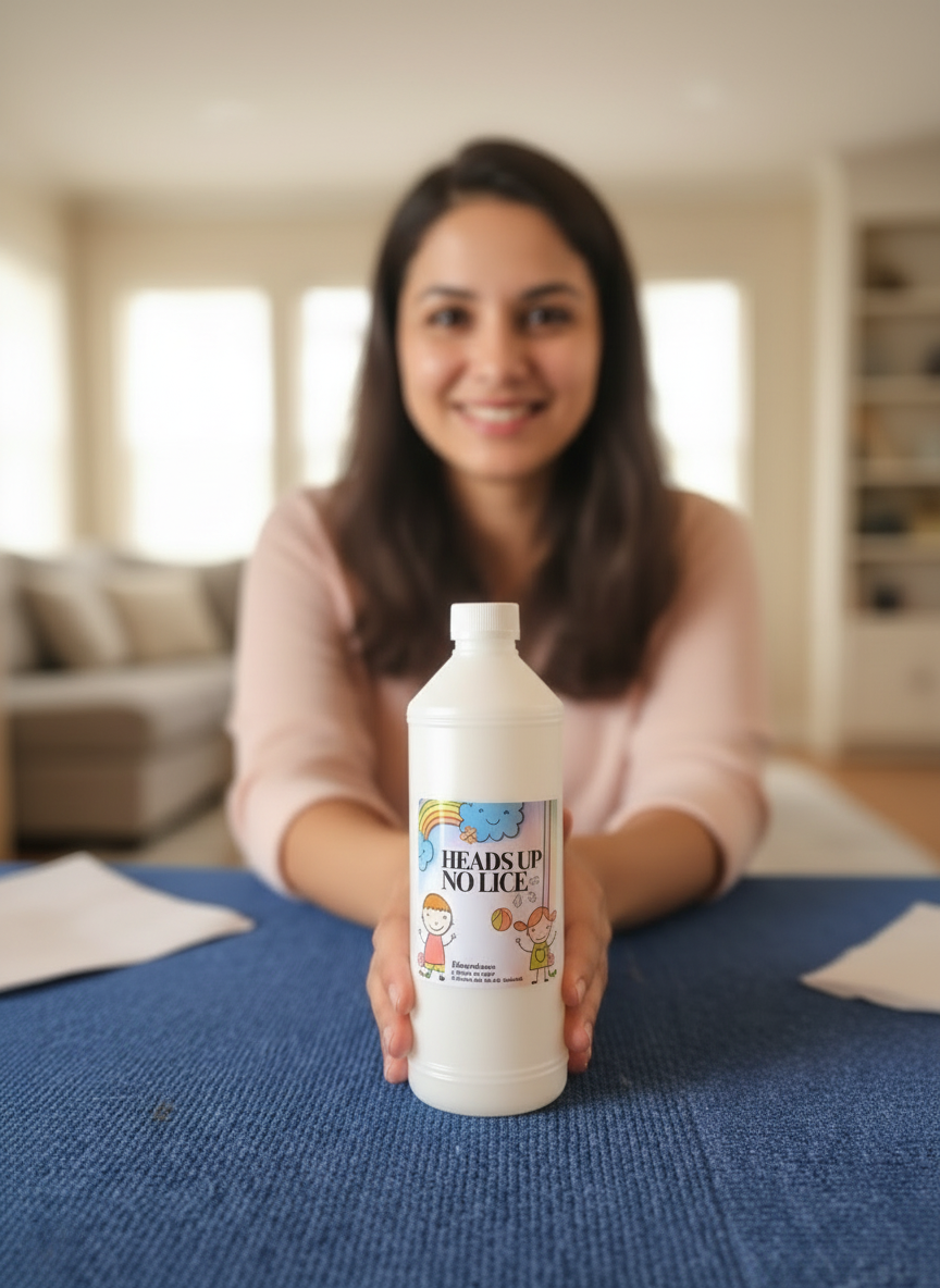 Heads up no lice shampoo for all hair types - 500ml value bottle