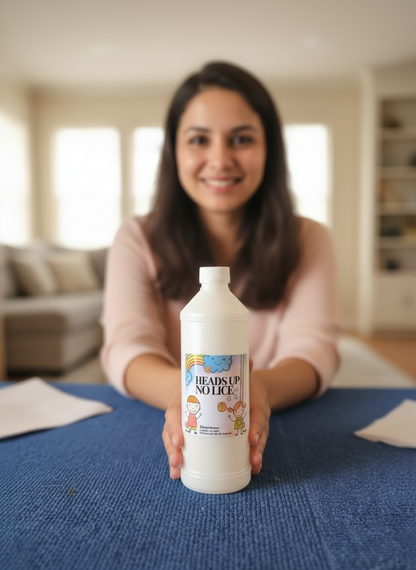 Heads up no lice shampoo for all hair types - 500ml value bottle